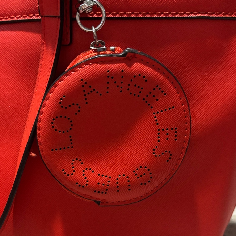 Guess Vibrant Red Tote Bag - Picture 7 of 7